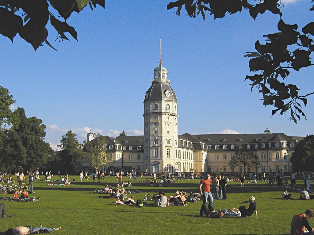 Schlosshotel Karlsruhe Exterior foto